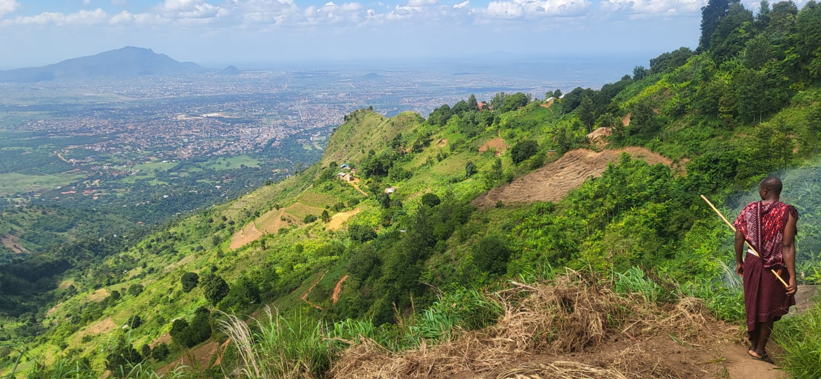 Vue panoramique depuis les Monts Uluguru