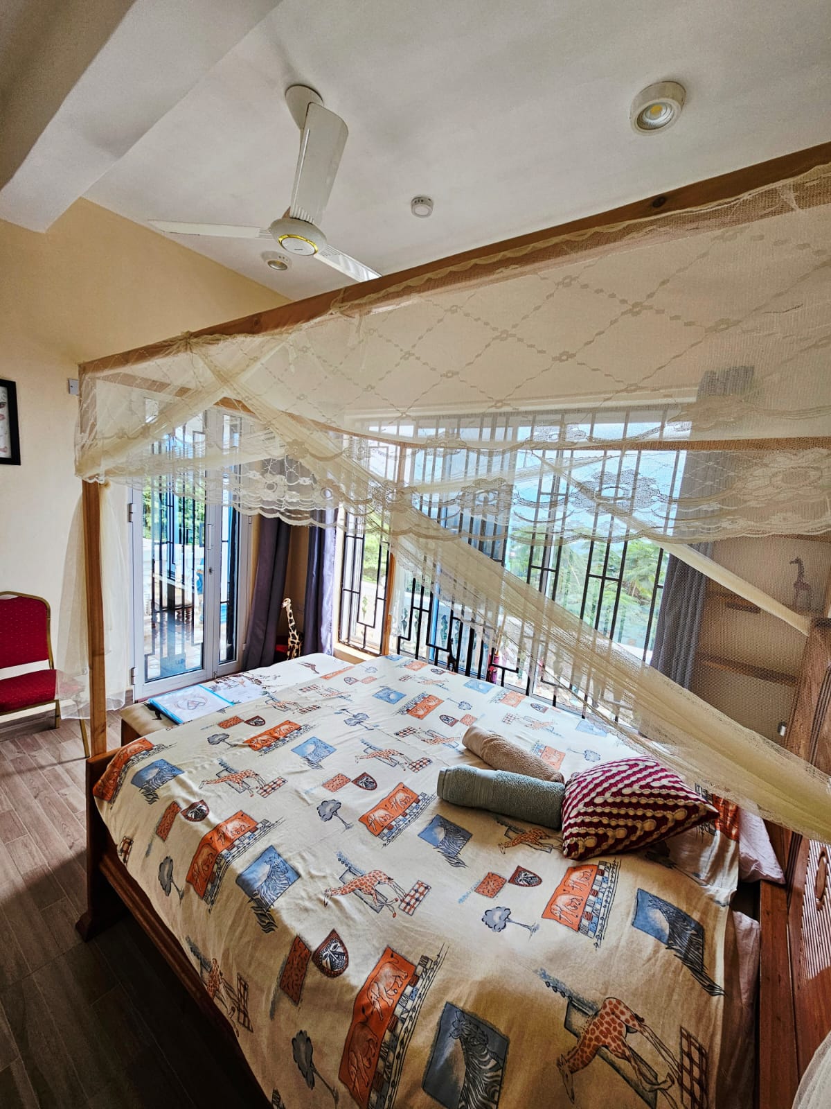 Aménagement de la chambre Twiga